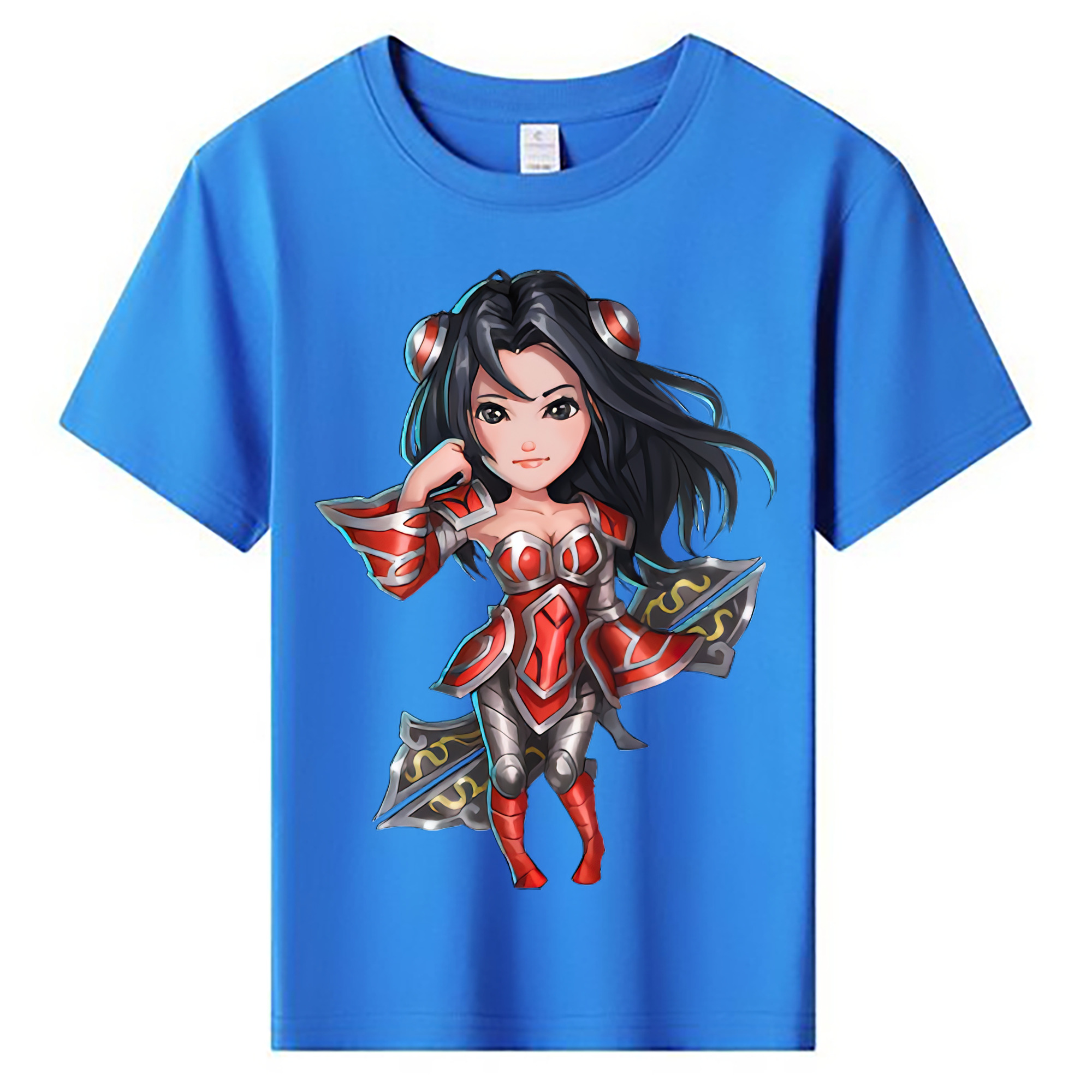 （画像用） リーグ・オブ・レジェンド League of Legends LOL 綿100％キッズTシャツ（フロントプリント）
